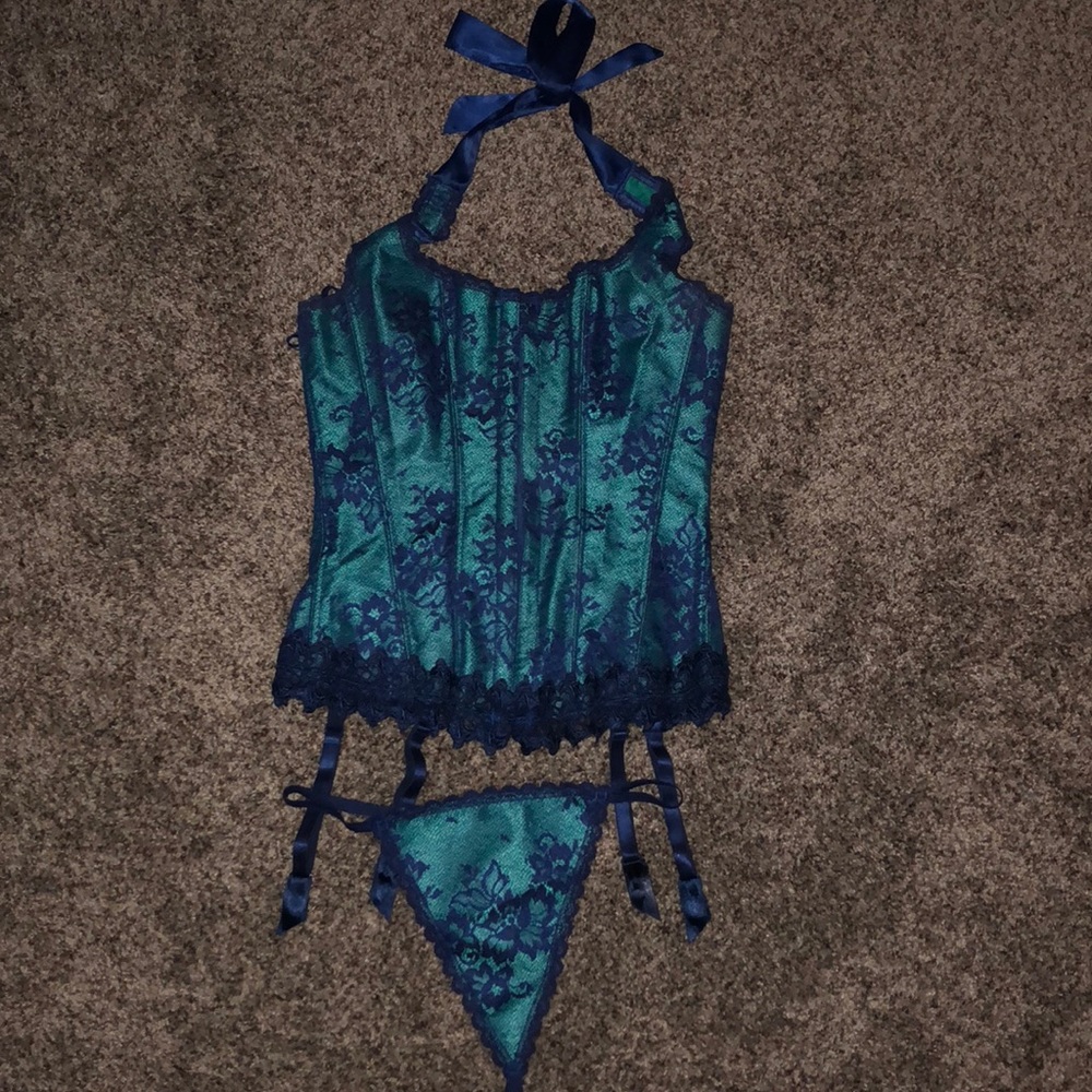 Frederick’s of Hollywood corset